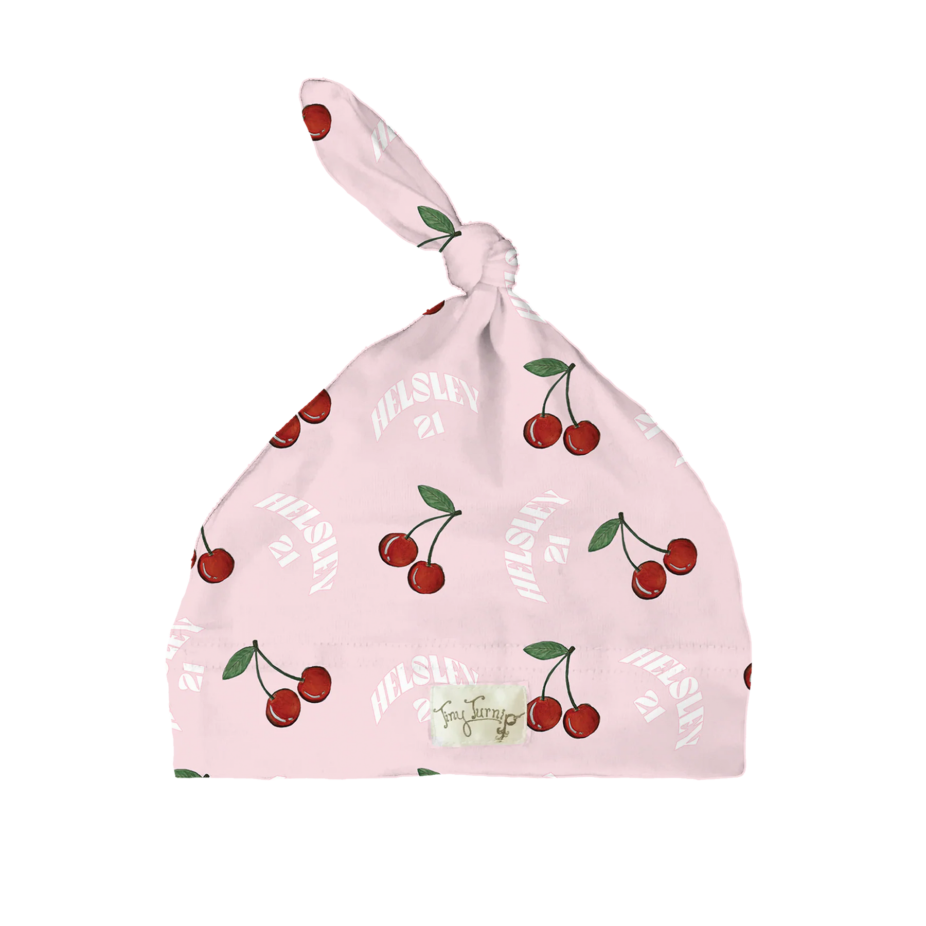 VIP Cherries w/ Name, Number - Beanie - Tiny Turnip