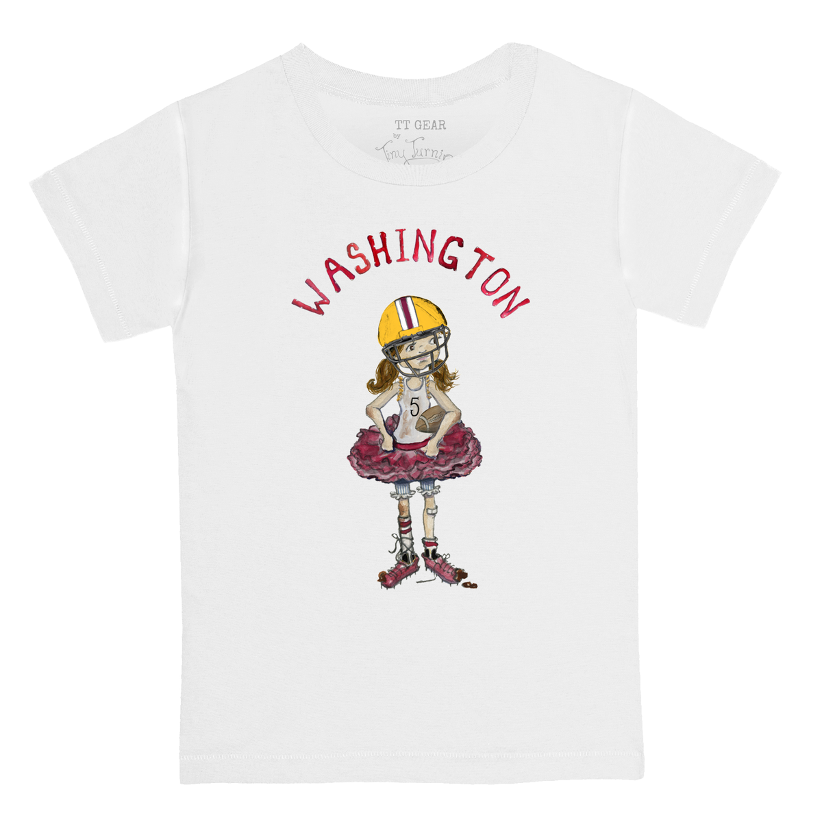 VIP Football: Babes w/ Name, Number - Kid's Tee Shirt
