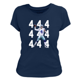 VIP Football: Number Grid w/ Player Photo - Women's Tee Shirt