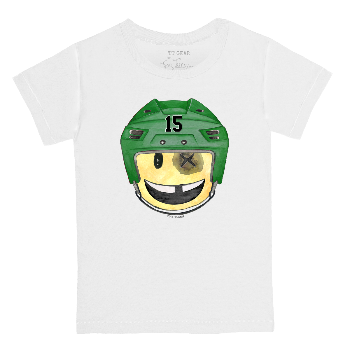 VIP Hockey Smiley - Kid's Tee Shirt - Tiny Turnip