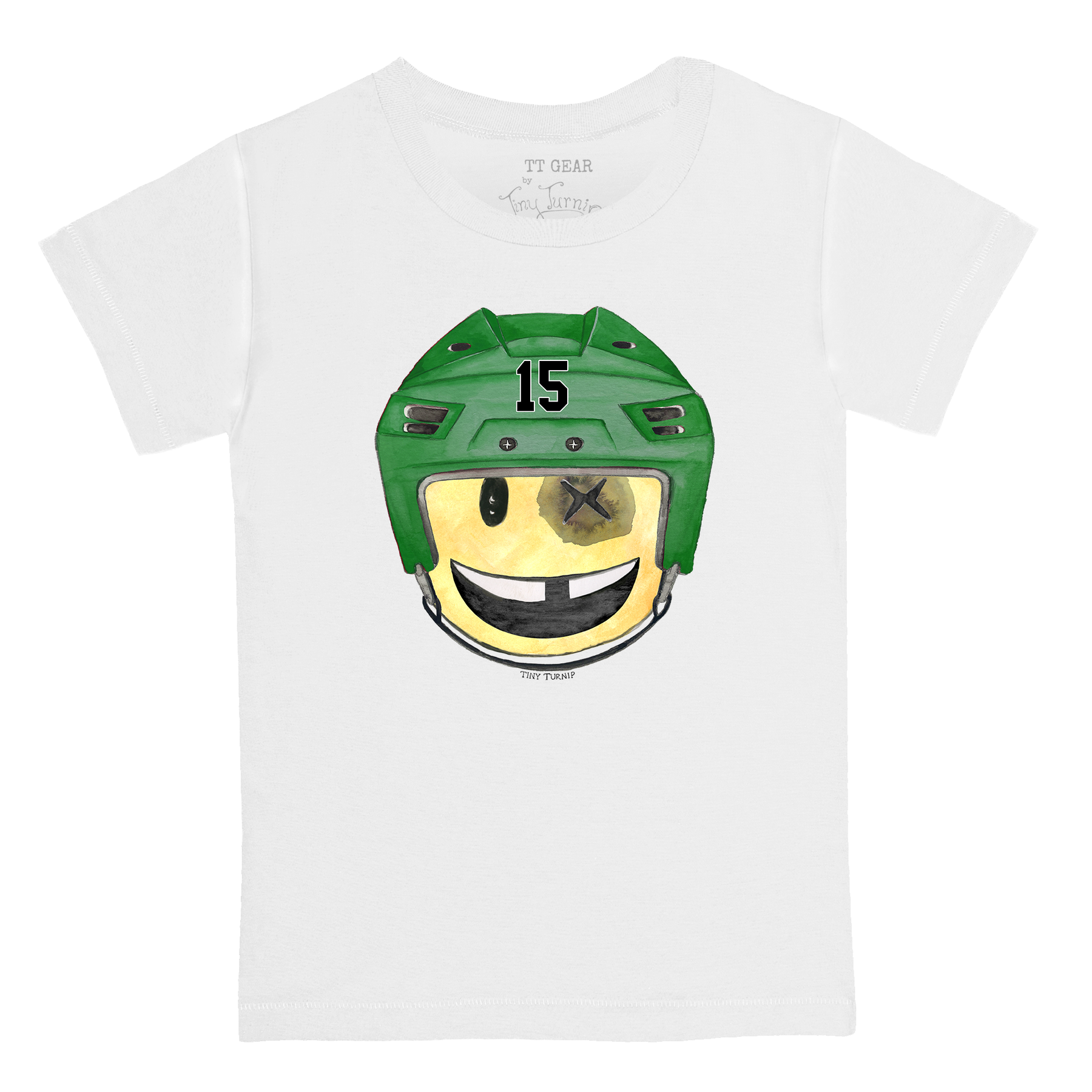 VIP Hockey Smiley - Kid's Tee Shirt - Tiny Turnip