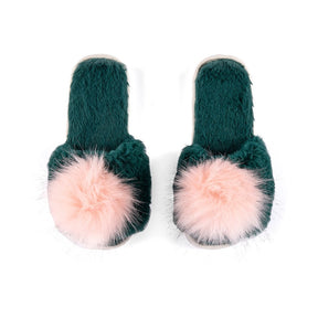 Fluffy Pom Pom Slippers