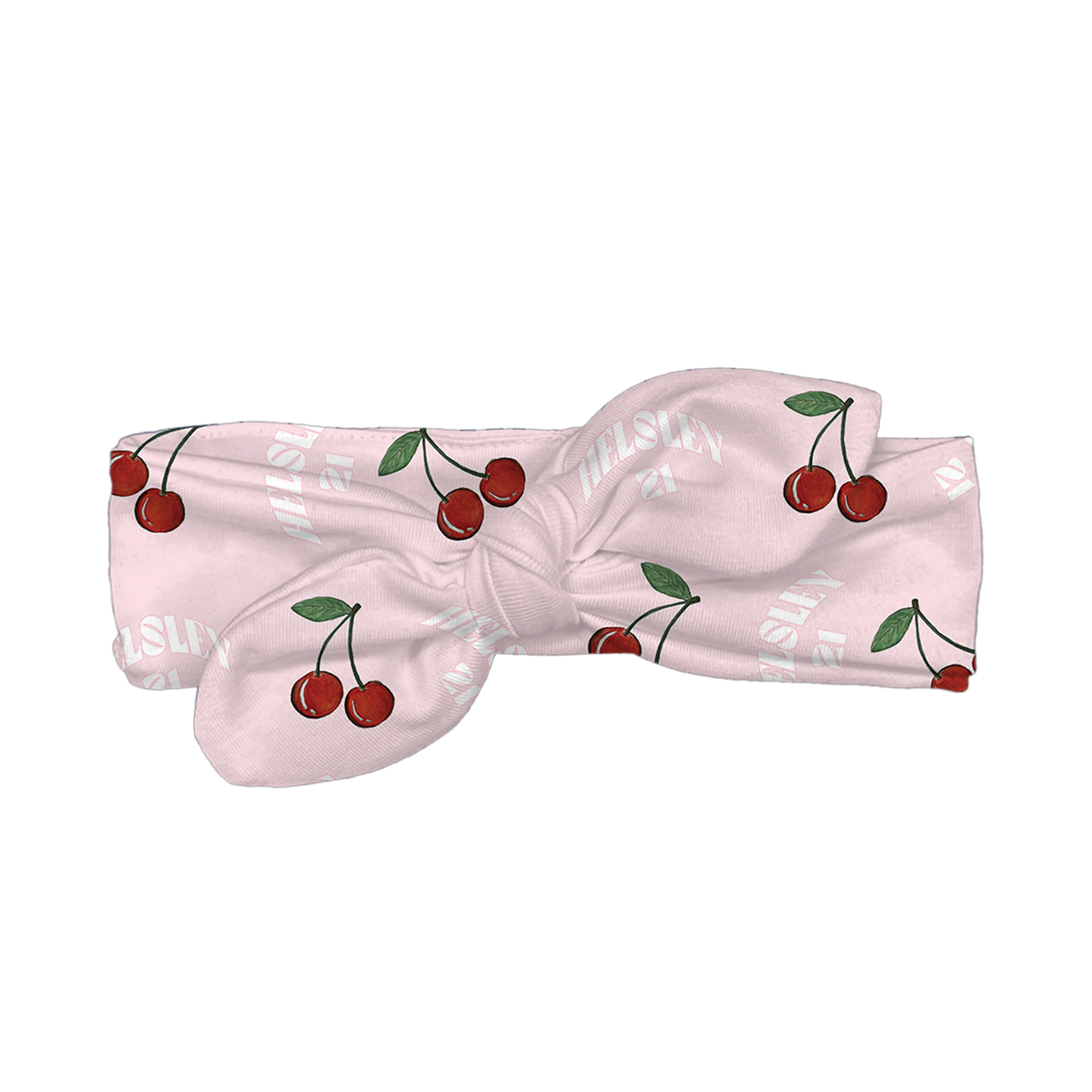 VIP Cherries w/ Name, Number - Headband - Tiny Turnip