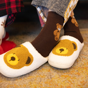 Teddy Bear Slippers