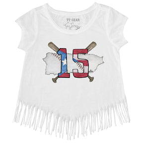 VIP International Baseball Tournament Country Crossbats Fringe Tee