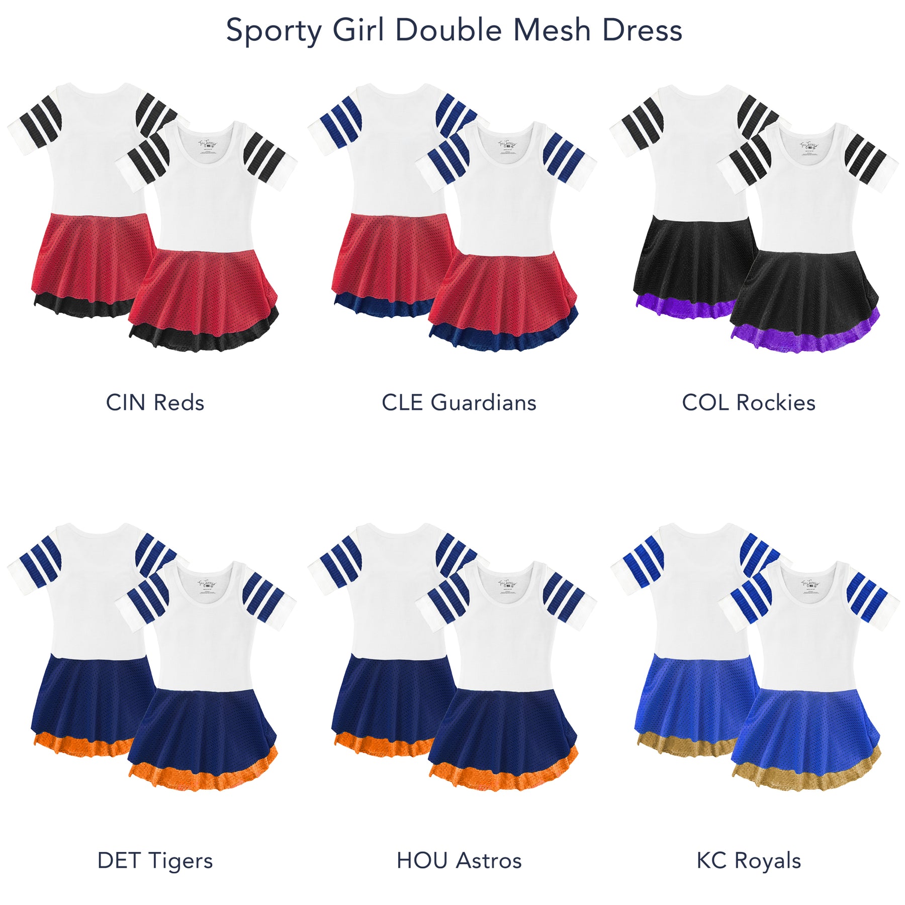 Made-to-Order MLB Team Sporty Girl Dress