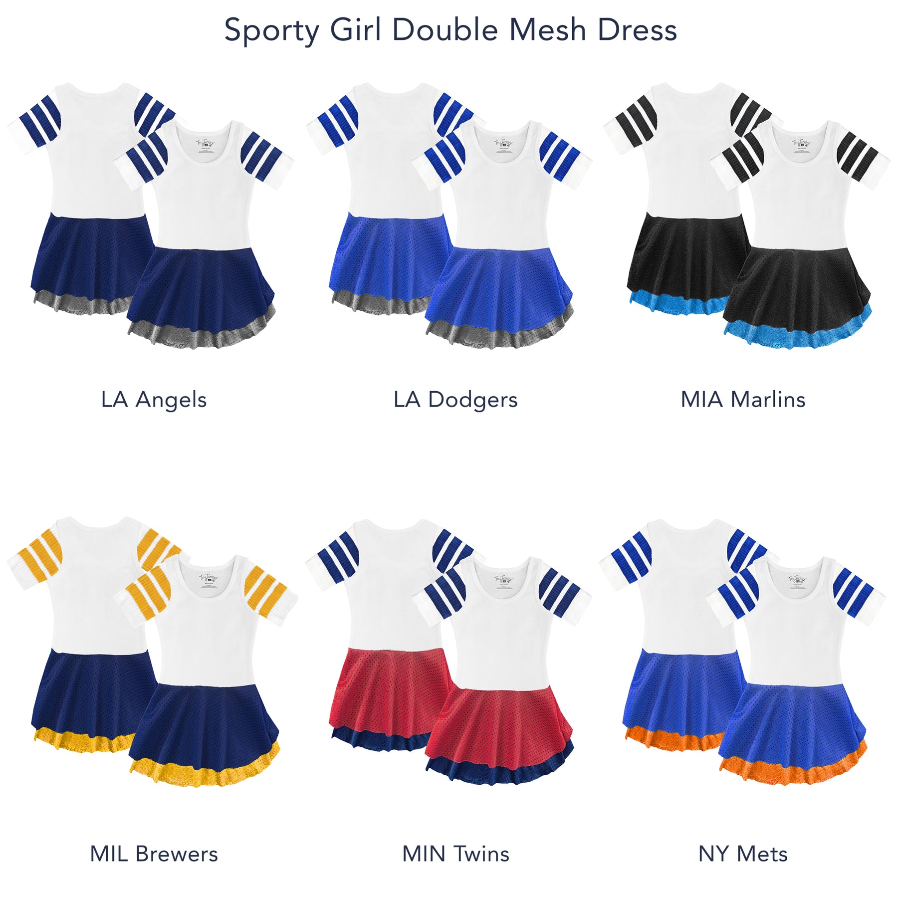 Made-to-Order MLB Team Sporty Girl Dress