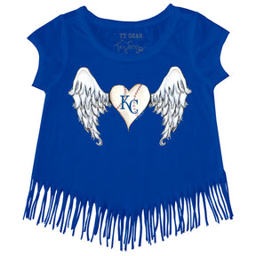 Kansas City Royals Angel Wings Fringe Tee