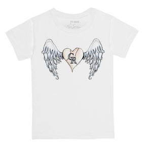 Colorado Rockies Angel Wings Tee Shirt