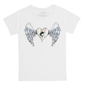 Miami Marlins Angel Wings Tee Shirt