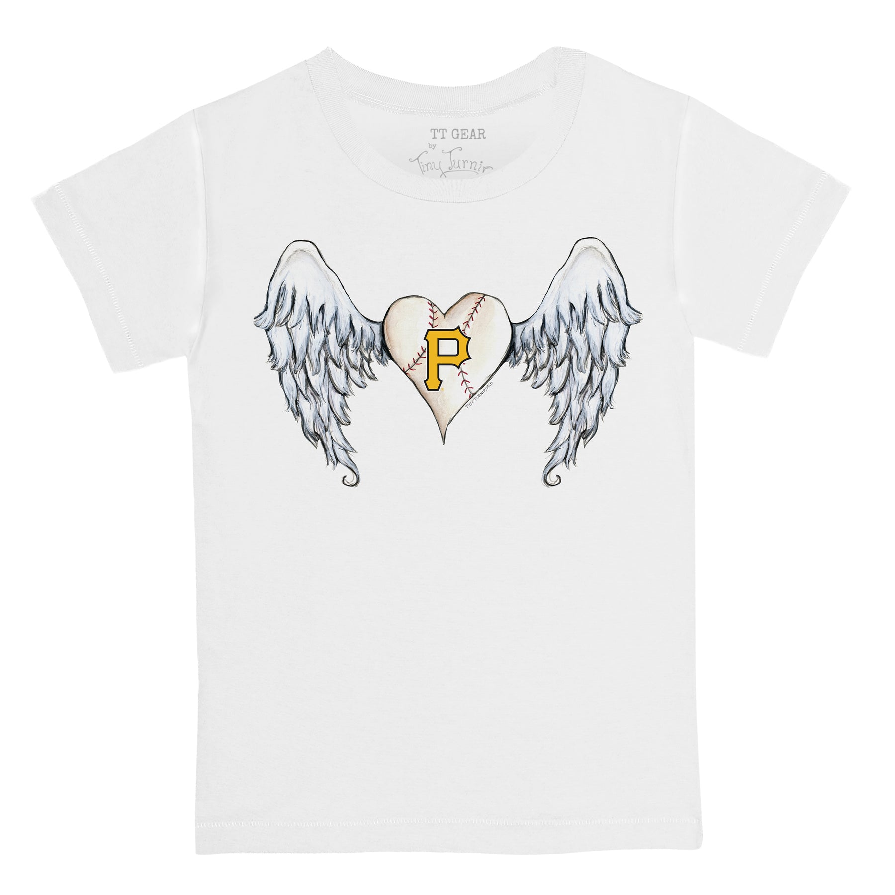 Pittsburgh Pirates Angel Wings Tee Shirt