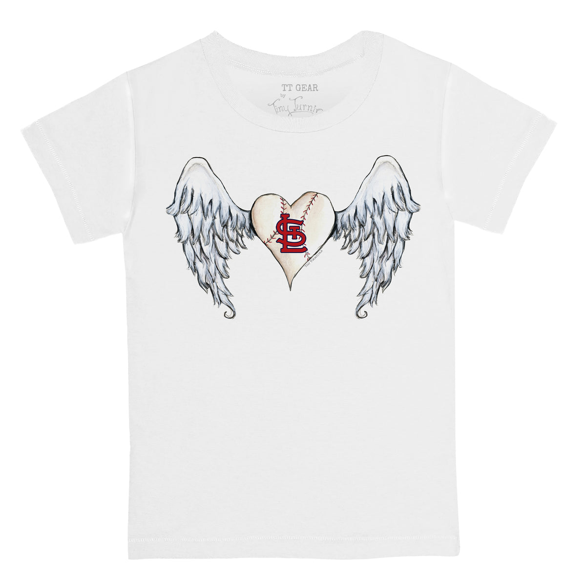 St. Louis Cardinals Youth Distressed Logo T-Shirt - Gray