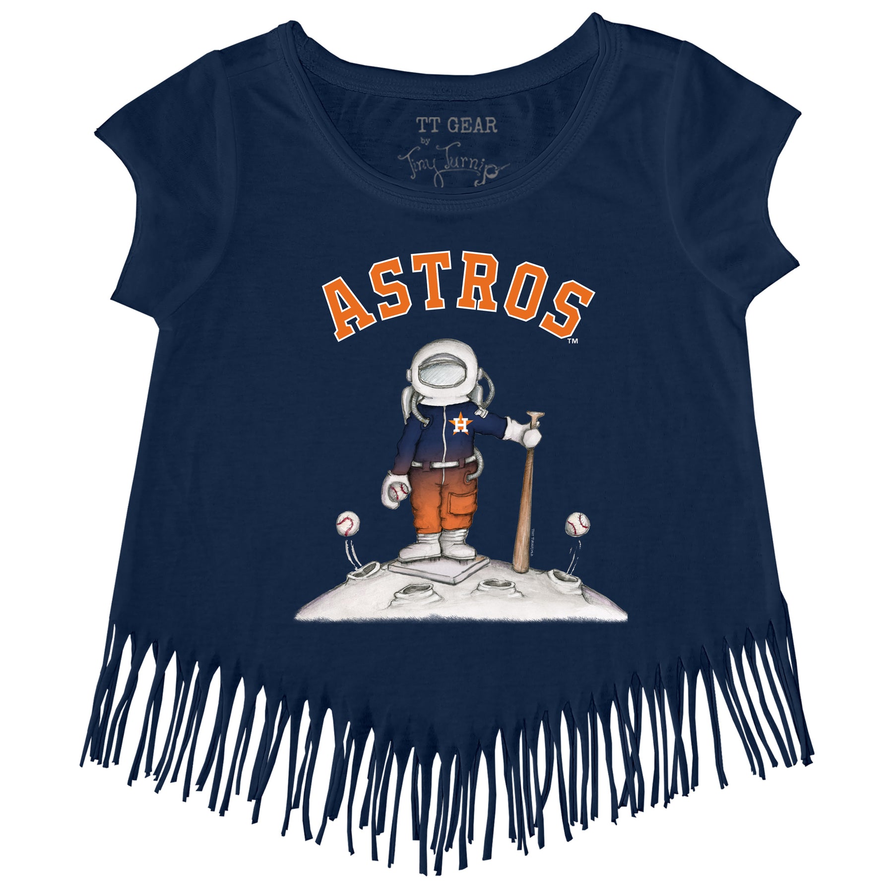 Houston Astros Tiny Turnip Youth Unicorn T-Shirt - Navy