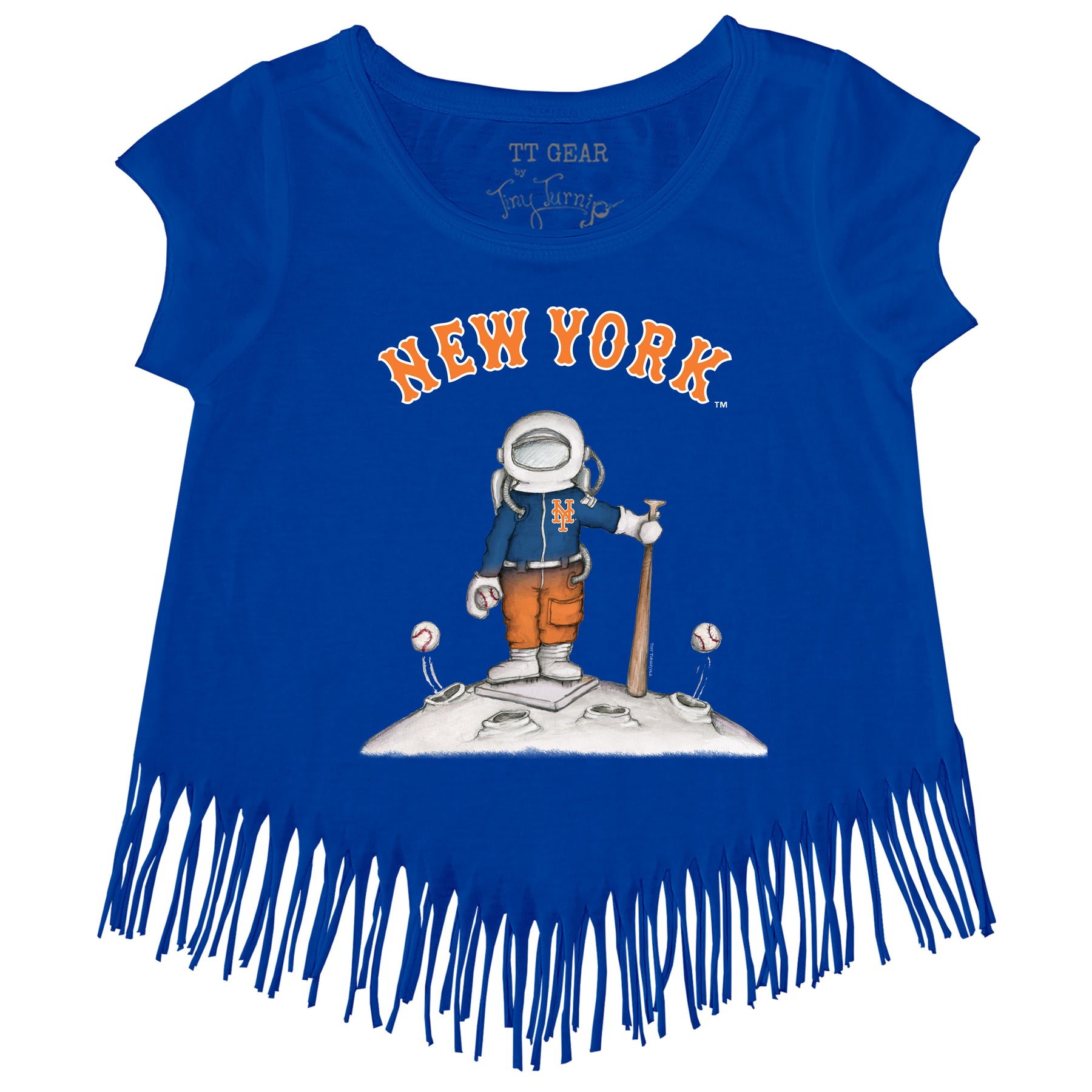 New York Mets Astronaut Fringe Tee