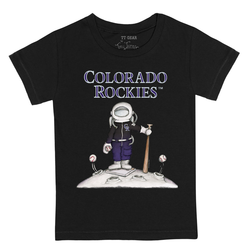 Colorado Rockies Astronaut Fringe Tee 3T / Black