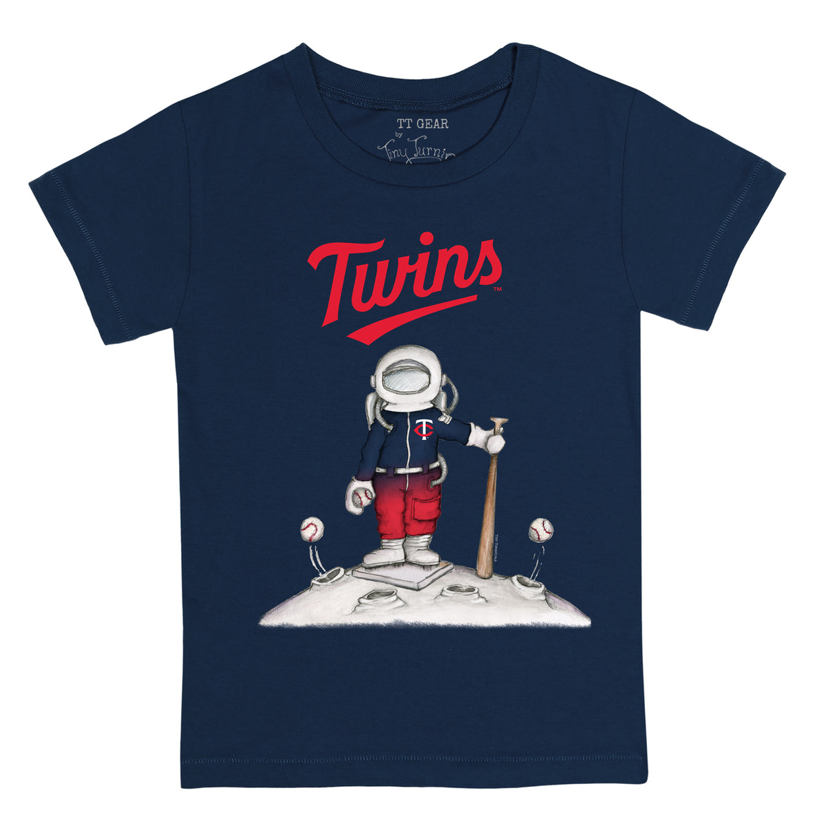 Minnesota Twins Astronaut Tee Shirt
