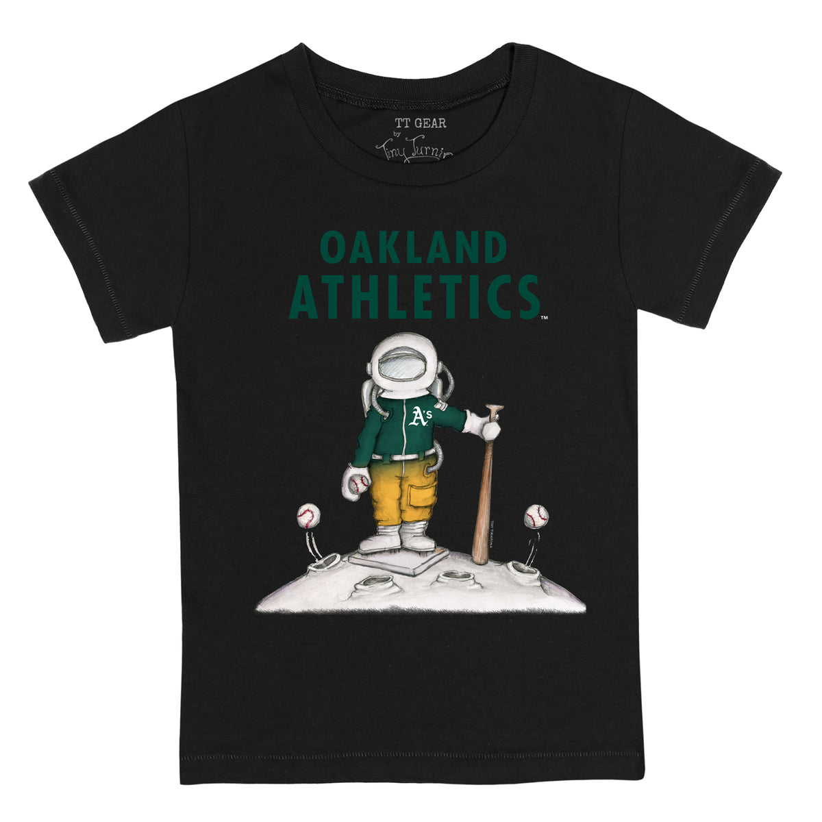 Oakland Athletics Astronaut Tee Shirt