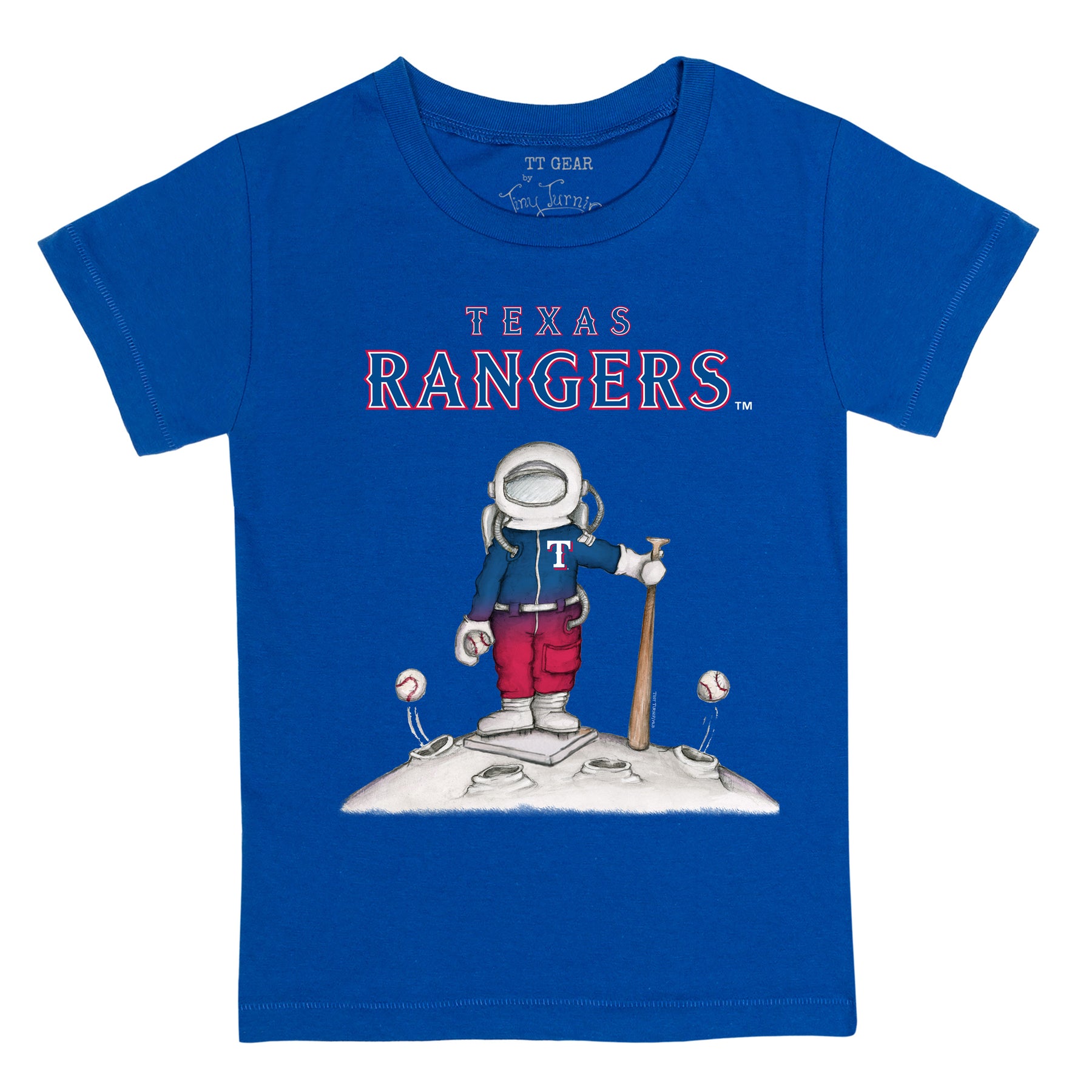 Texas Rangers Astronaut Tee Shirt