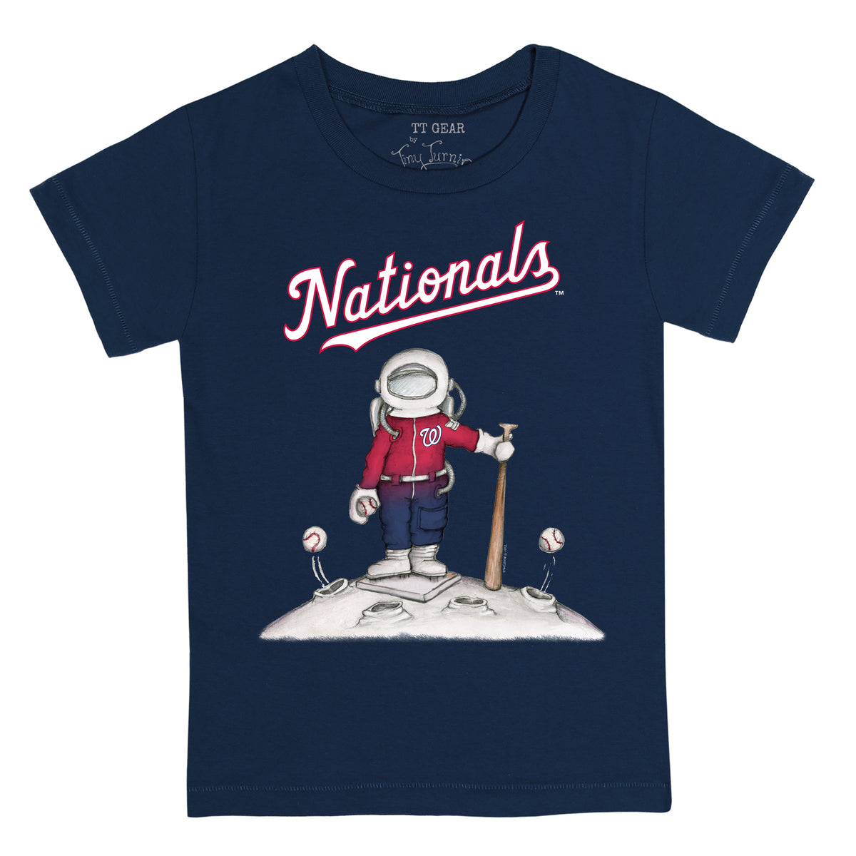 Washington Nationals Astronaut Tee Shirt