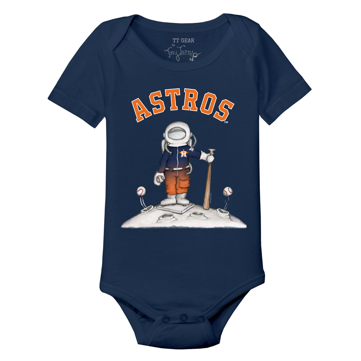 Houston Astros Astronaut Tee Shirt 4T / Navy Blue