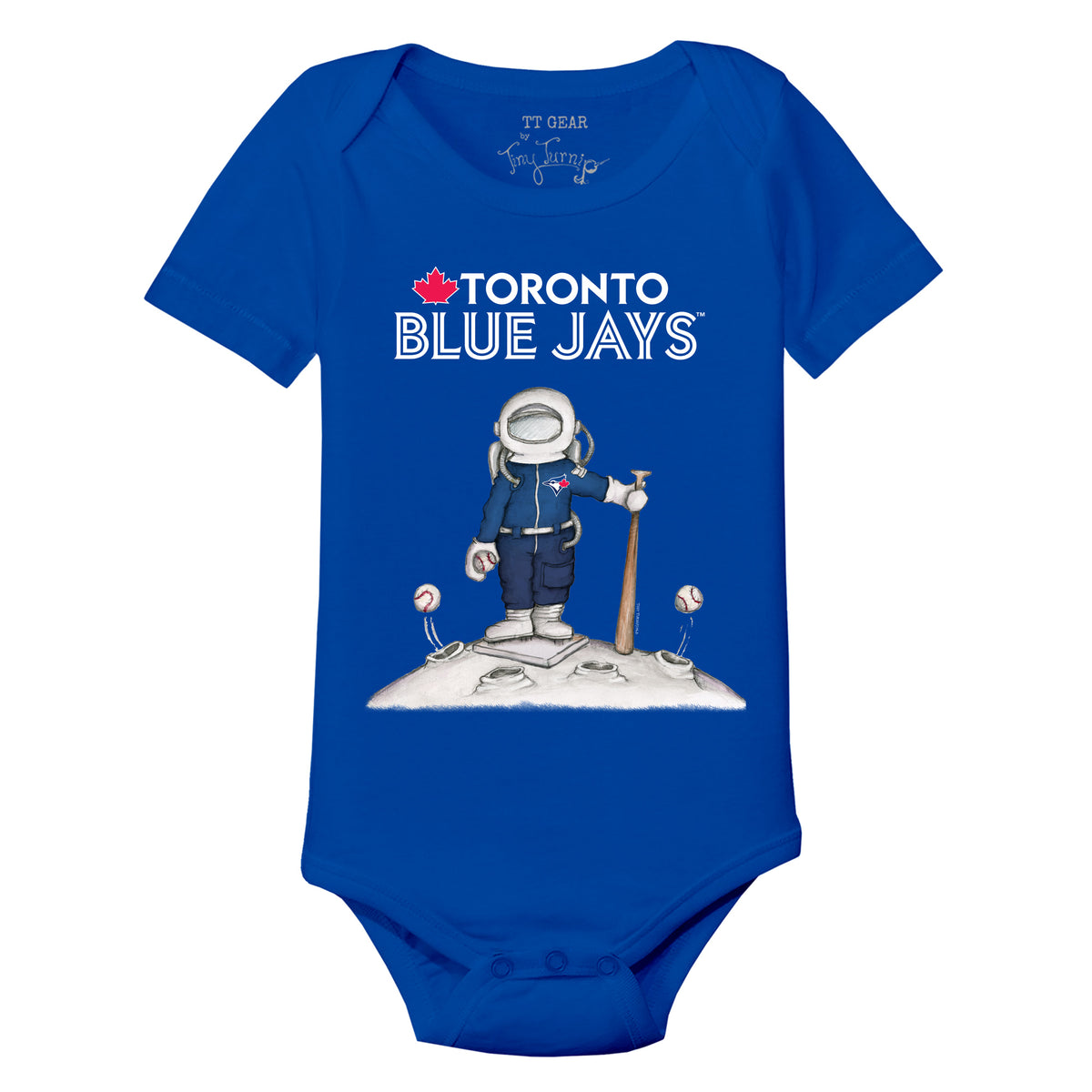 Toronto Blue Jays Astronaut Short Sleeve Snapper 3M / Royal Blue