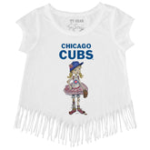 Chicago Cubs Babes Fringe Tee