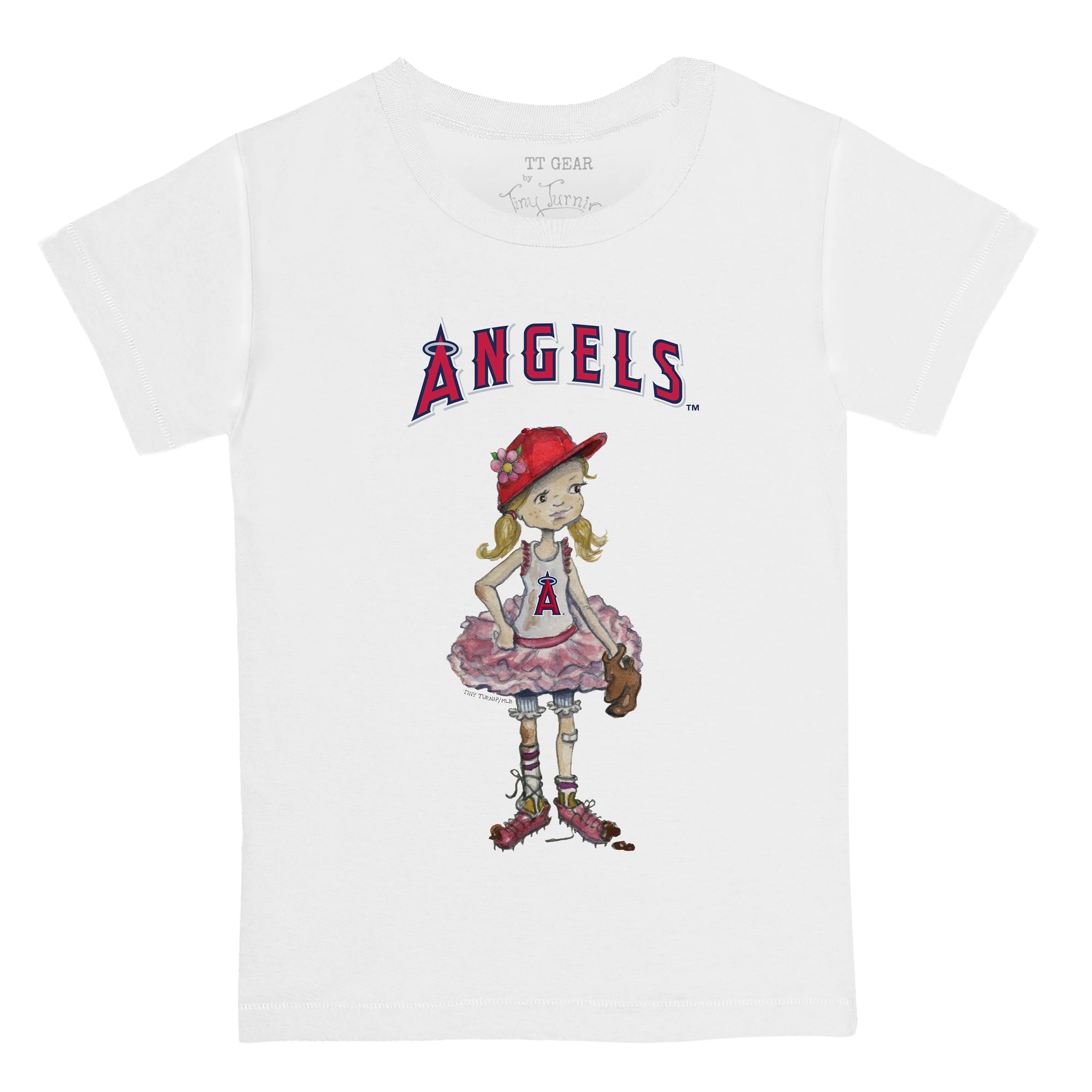 Los Angeles Angels Babes Tee Shirt | Tiny Turnip