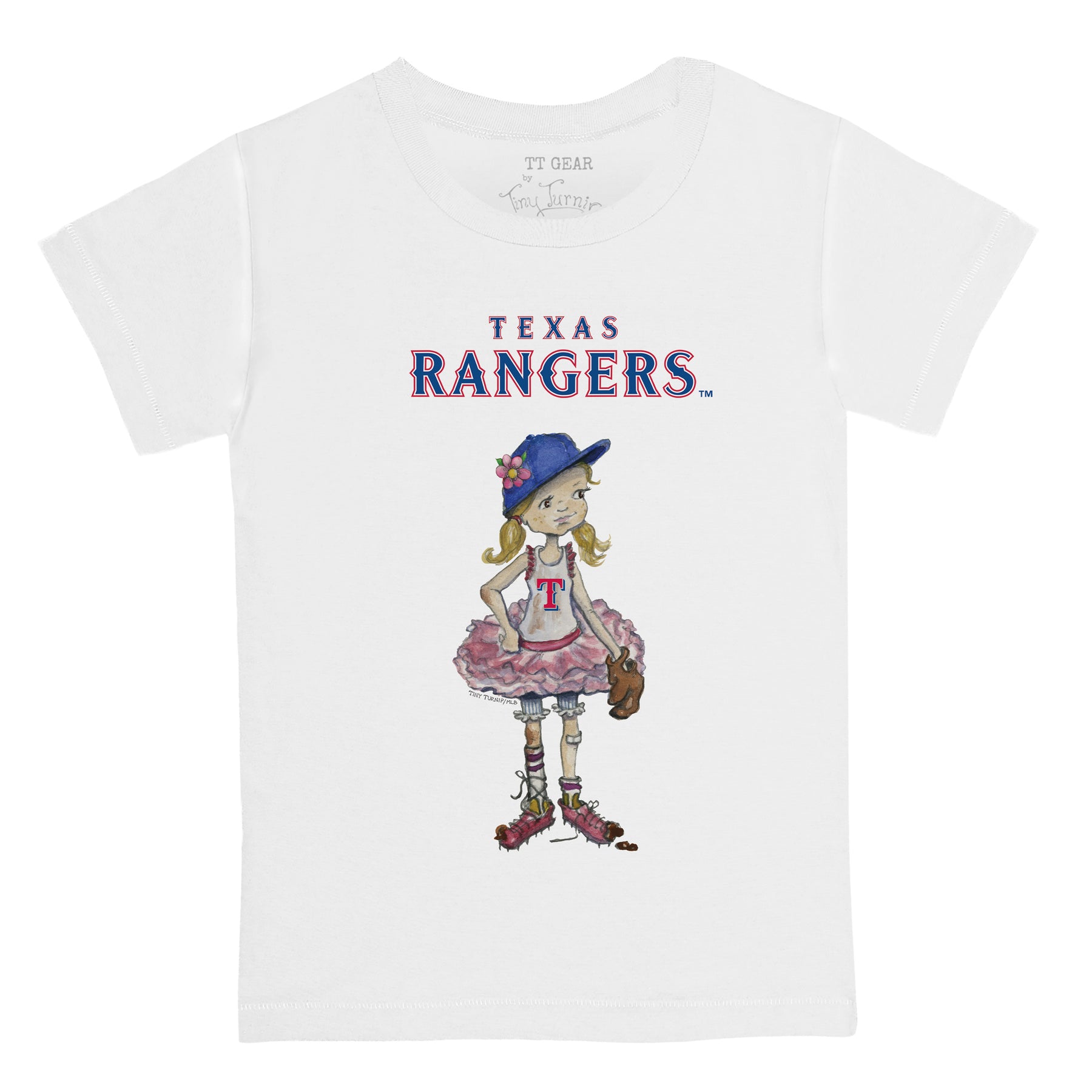 MLB Texas Rangers Boys' V-Neck T-Shirt - XS