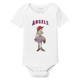 Los Angeles Angels Babes Short Sleeve Snapper