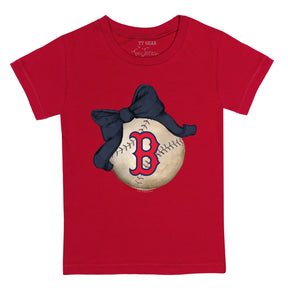Boston Red Sox Baseball Bow Tee Shirt