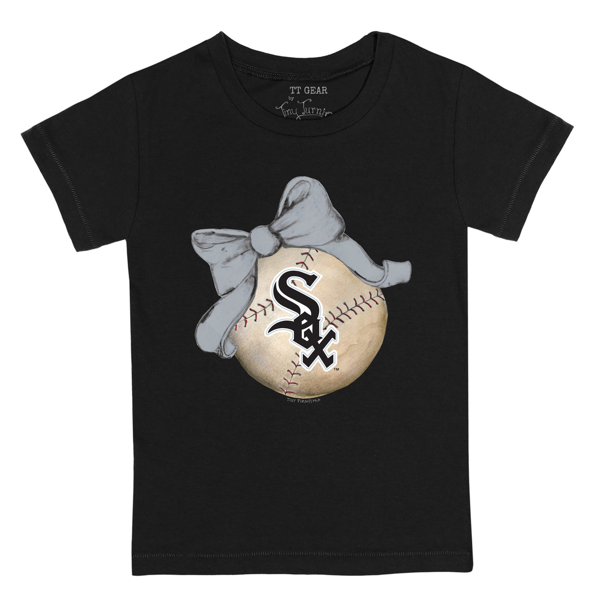 Chicago White Sox Baseball Bow Tee Shirt
