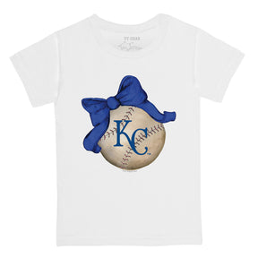 Kansas City Royals Baseball Bow Tee Shirt