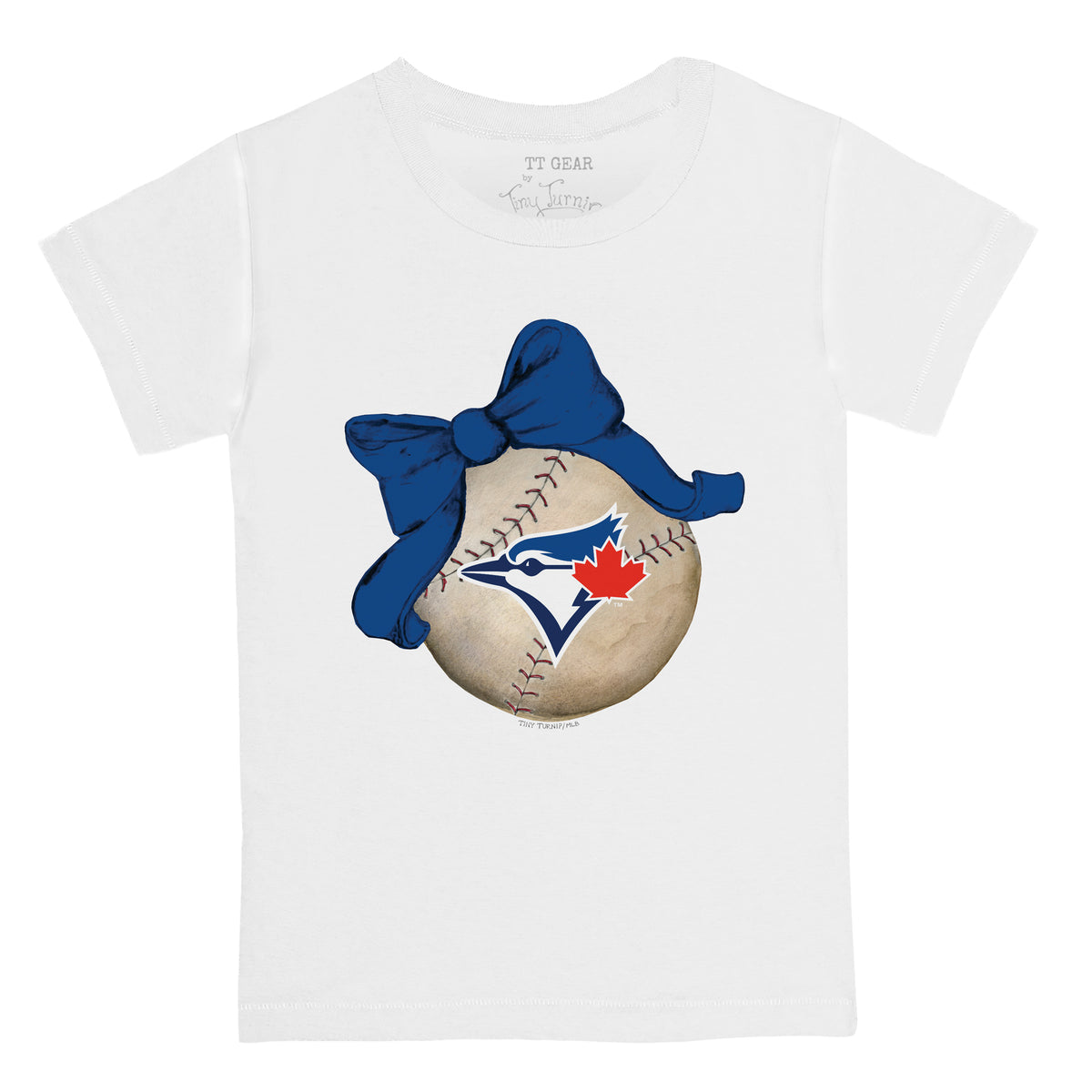 Toronto Blue Jays Baseball Bow Tee Shirt