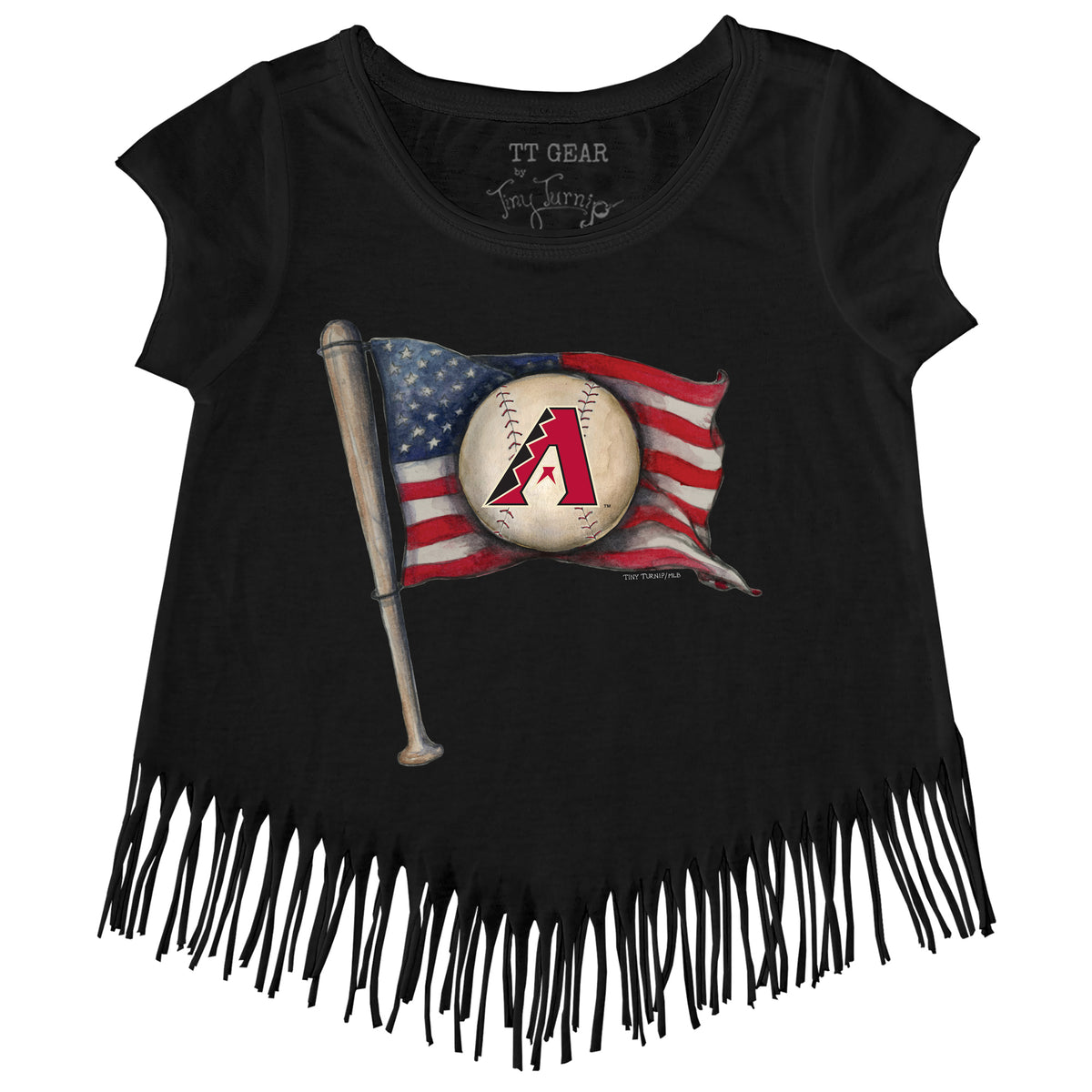 Arizona Diamondbacks 4th of July American flag t-shirt by To-Tee