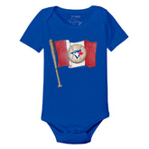 Toronto Blue Jays Baseball Flag Short Sleeve Snapper