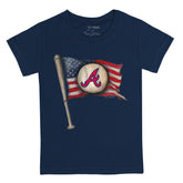 Atlanta Braves Baseball Flag Tee Shirt