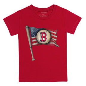 Boston Red Sox Baseball Flag Tee Shirt