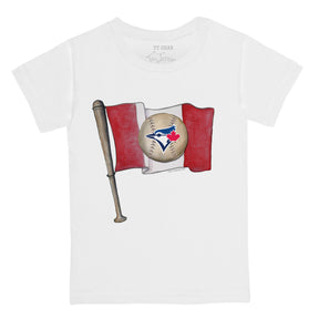 Toronto Blue Jays Baseball Flag Tee Shirt