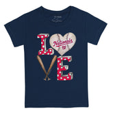 Washington Nationals Baseball LOVE Tee Shirt