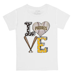 San Diego Padres Baseball LOVE Tee Shirt
