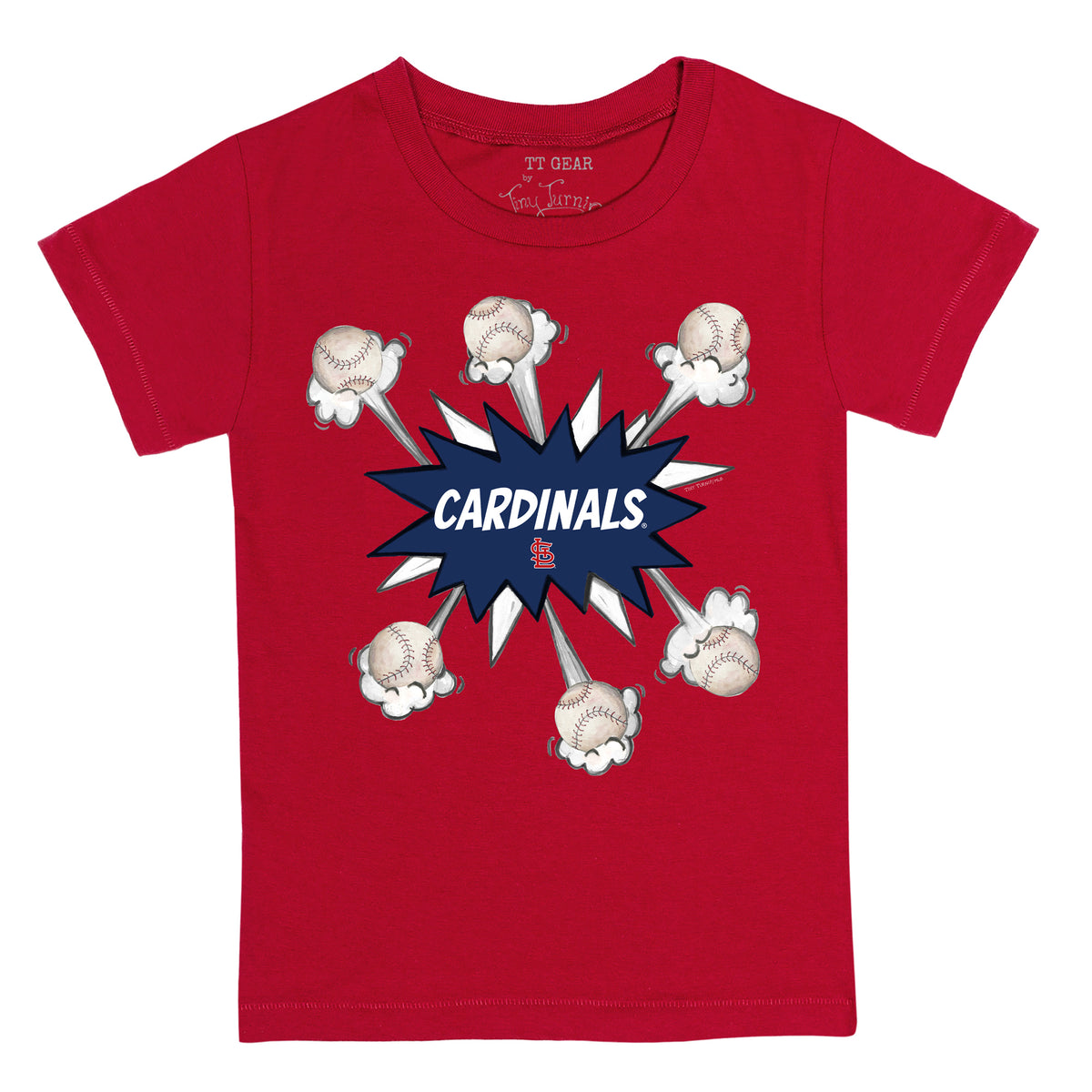 St. Louis Cardinals Baseball Pow Tee Shirt