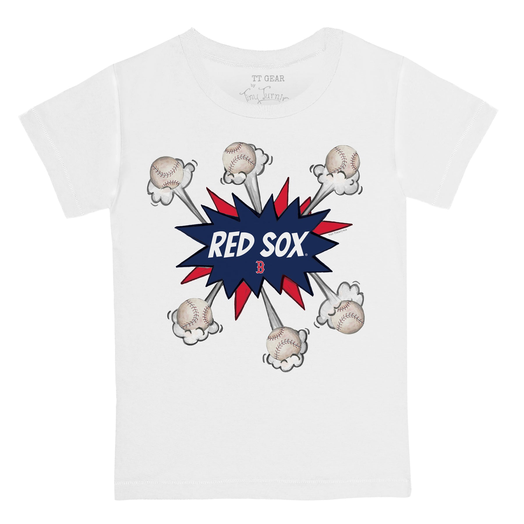 Boston Red Sox Baseball Pow Tee Shirt