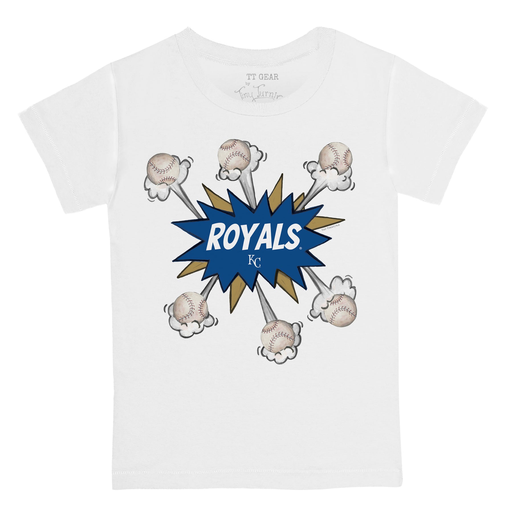 Kansas City Royals Baseball Pow Tee Shirt