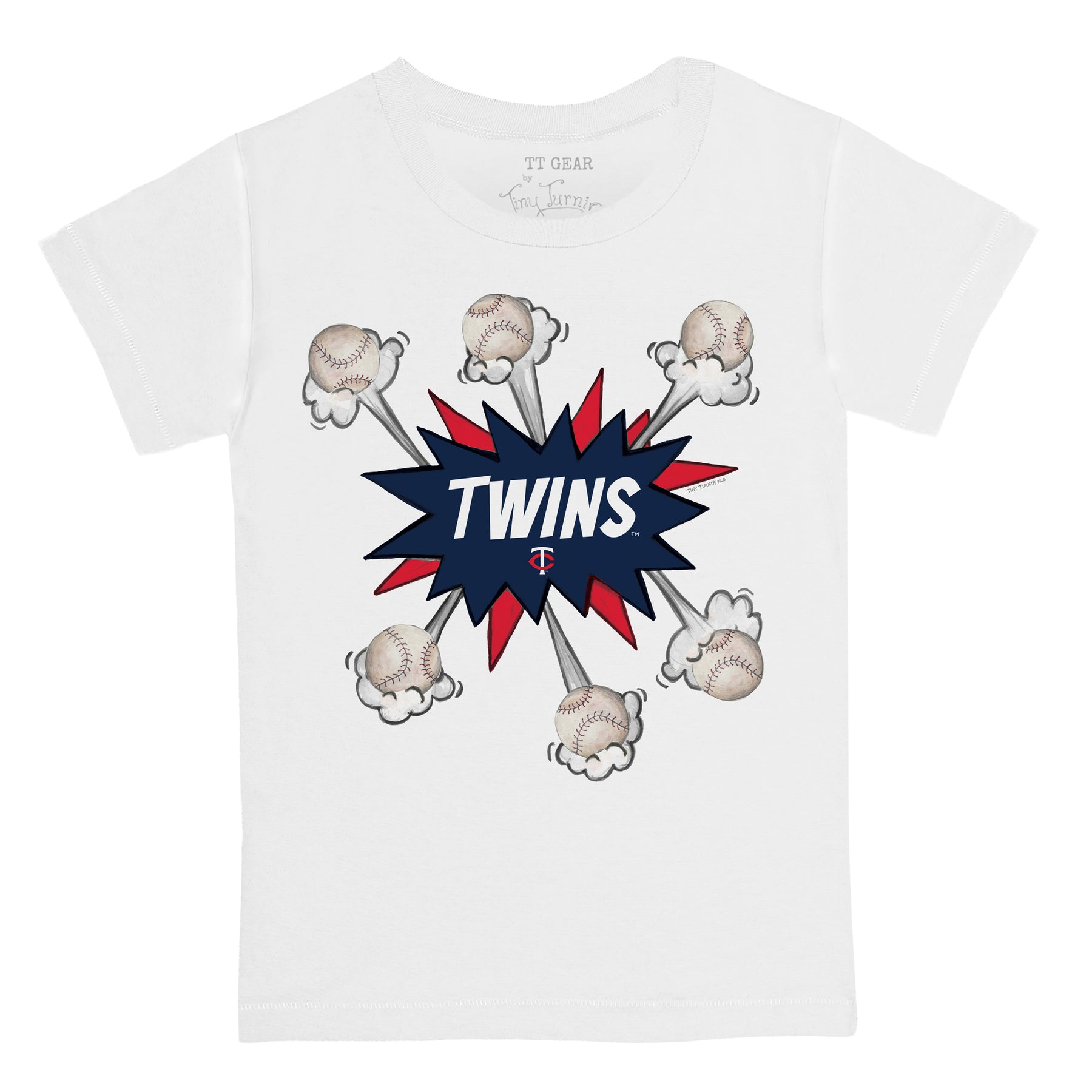Minnesota Twins Baseball Pow Tee Shirt