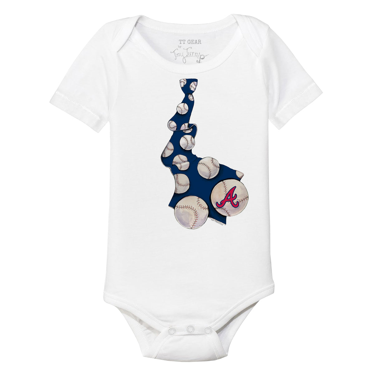 Made-to-Order MLB Team Color Infant 3-Piece Snapper, Fabric