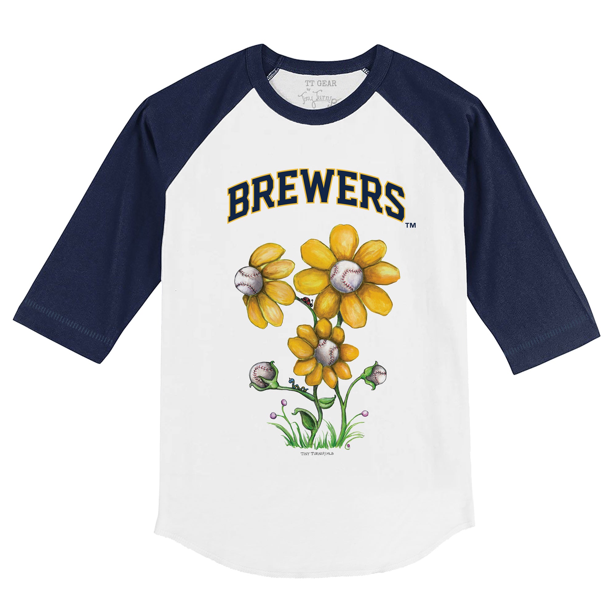 Milwaukee Brewers Flower MLB Baseball Jersey Shirt