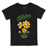 Oakland Athletics Blooming Baseballs Tee Shirt