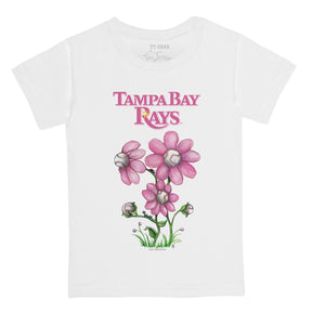 Tampa Bay Rays Blooming Baseballs Tee Shirt
