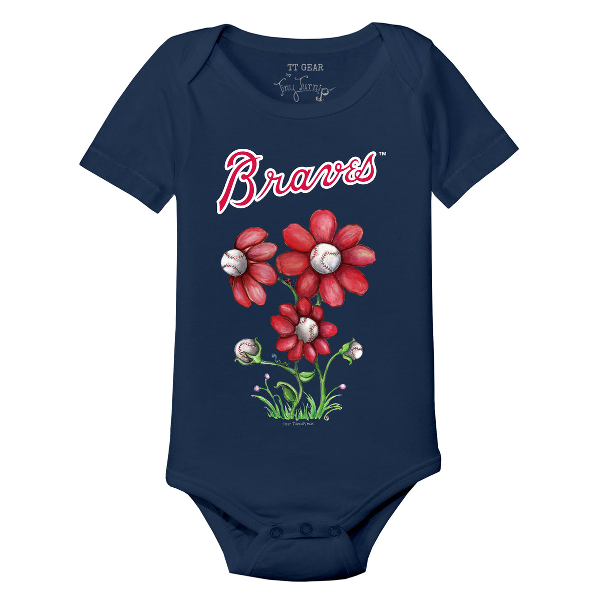 Atlanta Braves Onesie MLB Onesie Baseball Onesie 