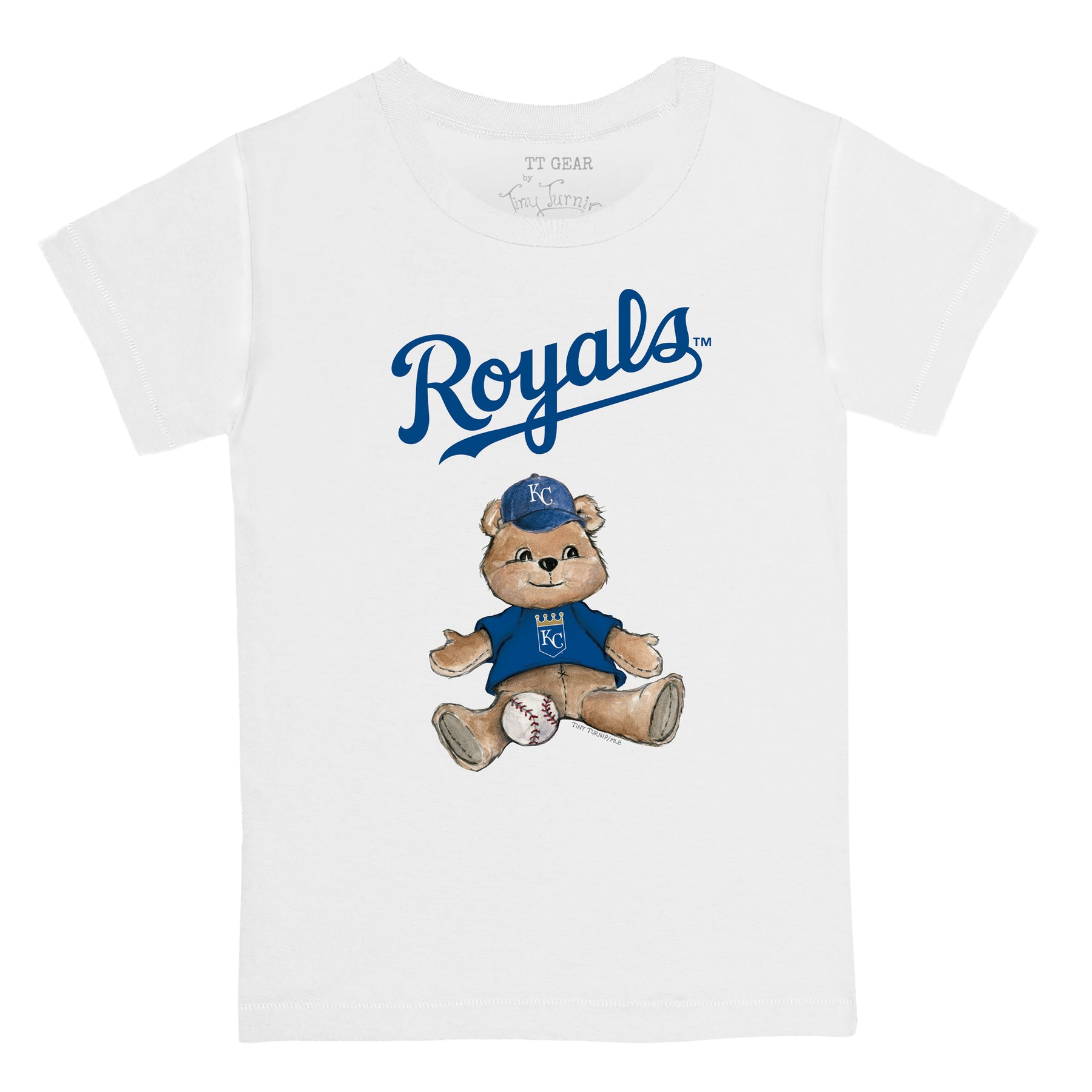 Kansas City Royals Boy Teddy Tee Shirt 18M / White